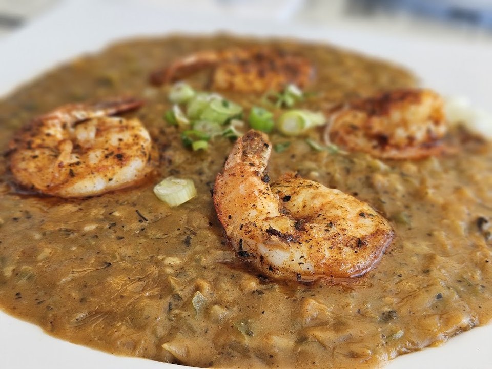 Shrimp and Grits Etouffee